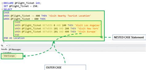 sql nested case when statement.